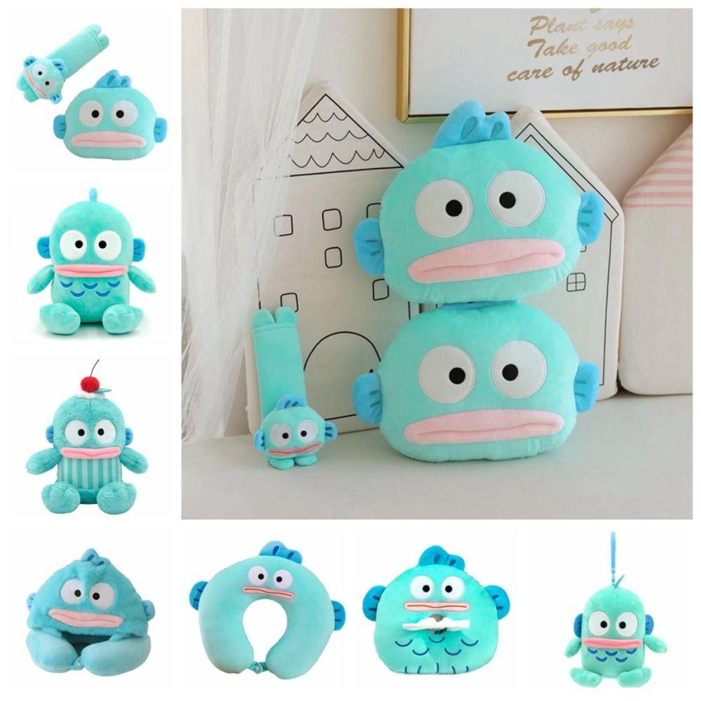 Mluck joker / Cá Nhồi Bông / Cá Hề / Cá Hề Bọc Thắt Lưng An Toàn Trang Trí Xe Hơi Có Mũ Trùm Đầu