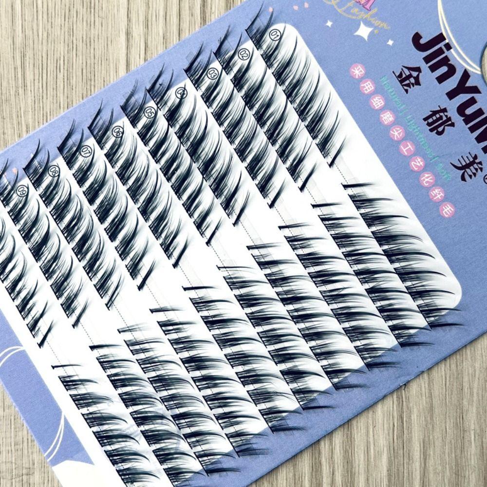 Fallbeauty Lông Mi Giả 3d Mềm Mại Tự Nhiên Trang Điểm Mắt Mèo Cho Nữ