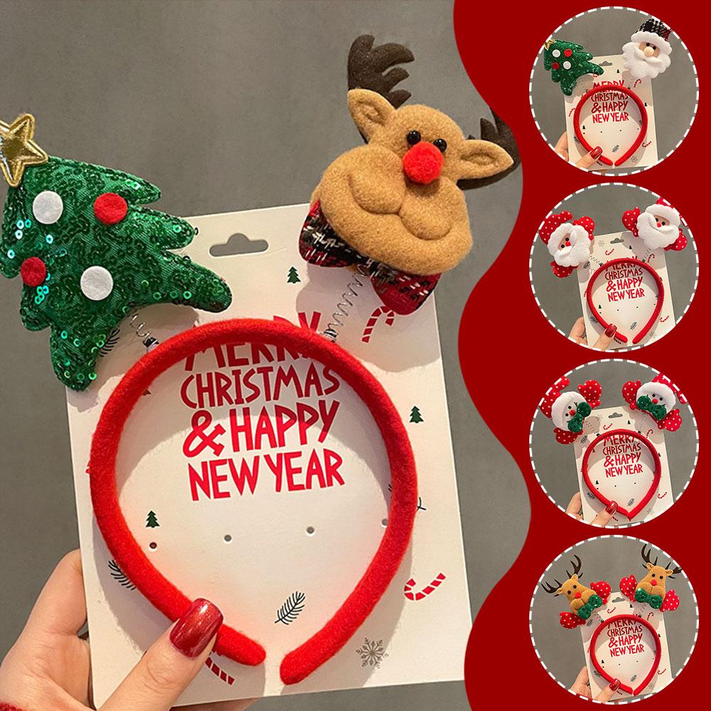 Băng Đô Cài Tóc Phong Cách Giáng Sinh Hoạt Hình Dễ Thương p5b1