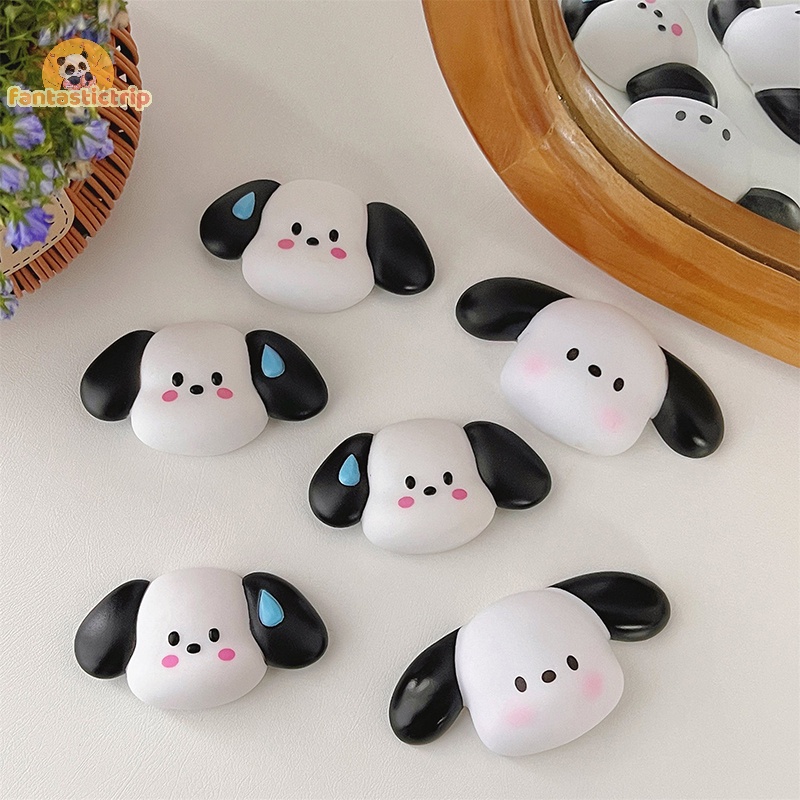 Miếng Dán Silicon Hình Chú Chó Hoạt Họa 3d Đáng Yêu Trang Trí Điện Thoại / Máy Tính / Cốc Nước / Dép / Đồ Chơi Trẻ Em Mới