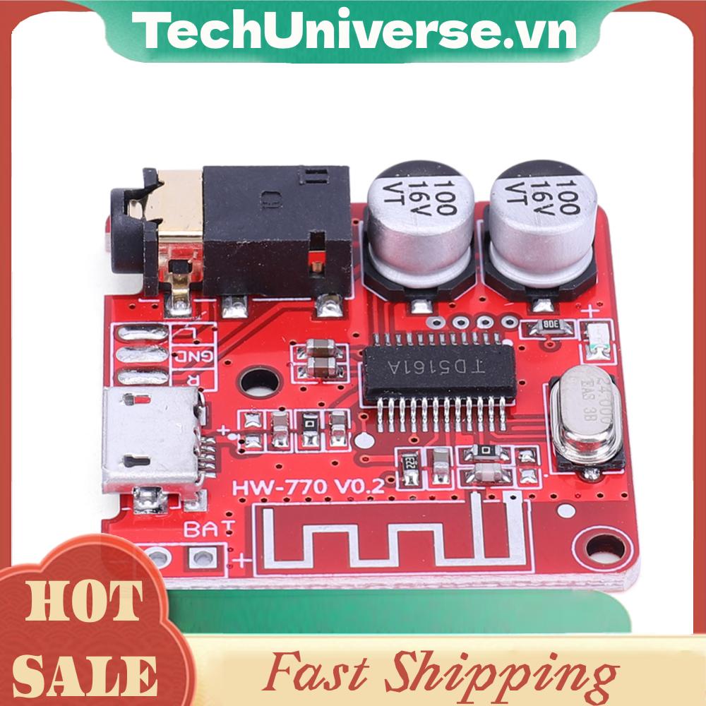 Bảng Mạch Giải Mã Âm Thanh bluetooth 5.0 + ape + flac + mp3 3.7-5v diy