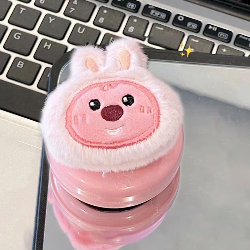 Lược Chải Tóc Gắn Gương Hình Búp Bê Hoạt Hình Dễ Thương