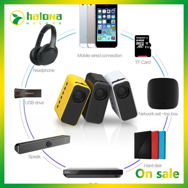 Đèn led mini yt500 Gắn Điện Thoại Di Động Cho Bé