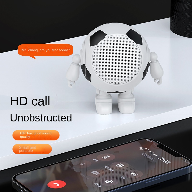 Loa bluetooth Không Dây Hình robot Dễ Thương