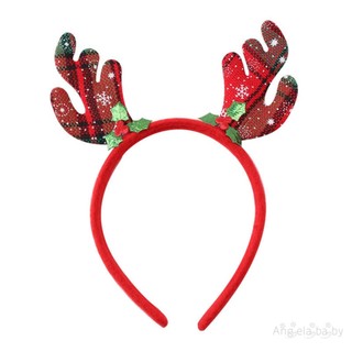 Hian-kids Phụ kiện tóc Cosplay co giãn dễ thương Giáng sinh