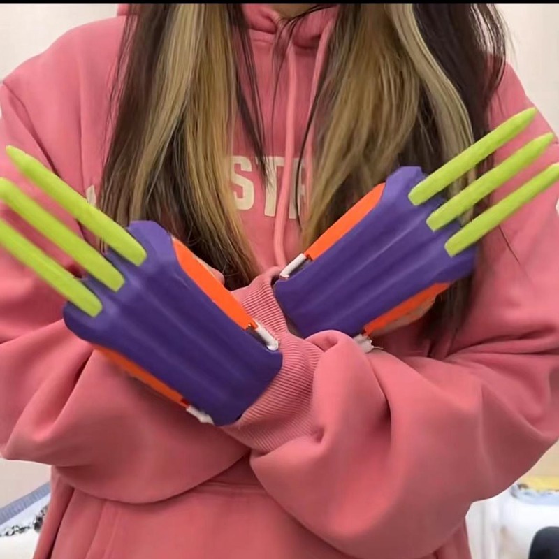 Cà Rốt Đồ Chơi Giải Nén Hình Móng Vuốt wolverine Có Thể Thu Gọn Làm Quà Tặng Hóa Trang Cho Bé Trai Bé Gái x-men