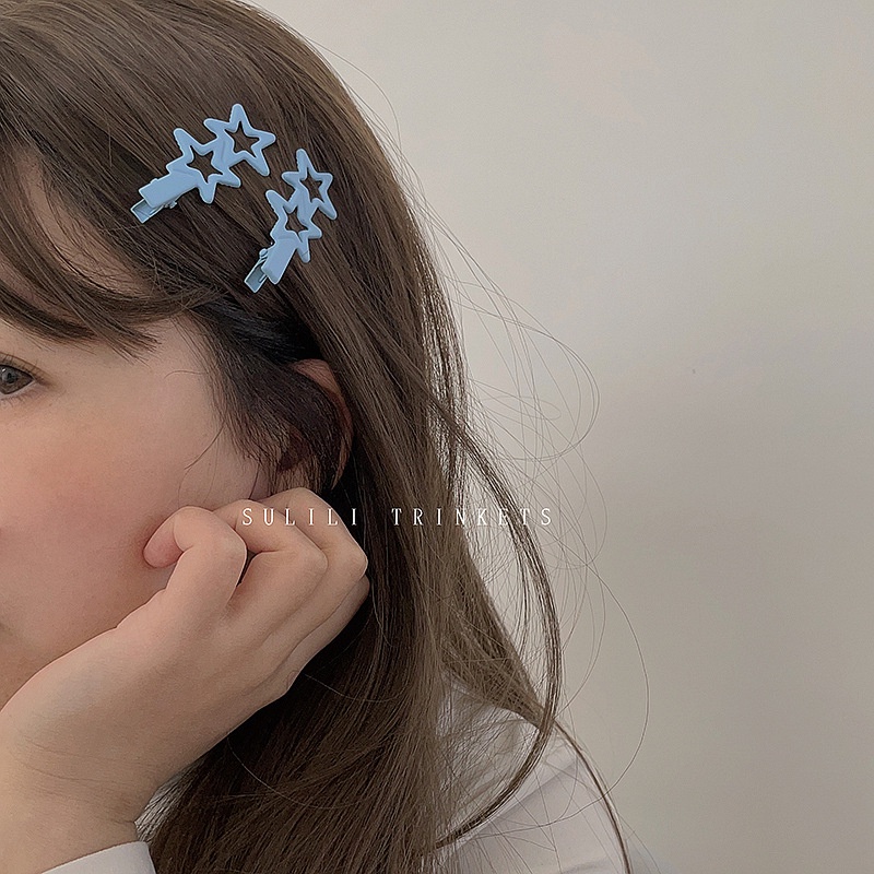 PVN61606 Kẹp Tóc Hình Ngôi Sao Kiểu Hàn Quốc ThờI Trang Cho Nữ