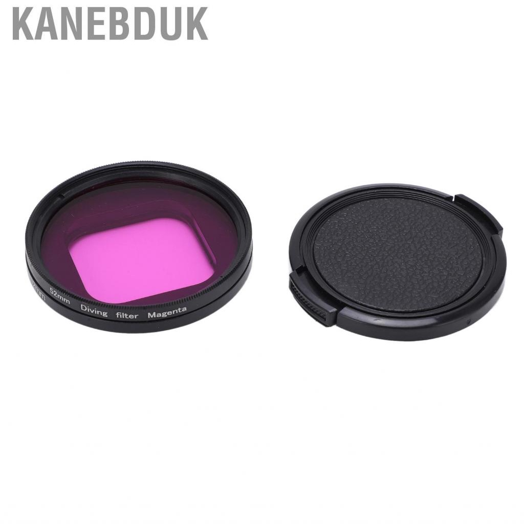 Kanebduk Diving Filter Aluminum Alloy Frame Purple Lens For Hero 9 Hero10