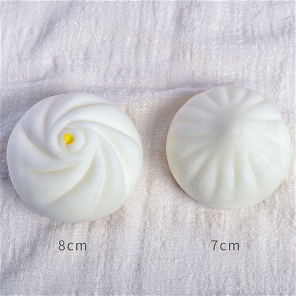 Mmluck Đồ Chơi Mô Phỏng Bánh Bao Hấp Thiết Kế Cảm Biến Giảm Căng Thẳng Thoải Mái Làm Quà Sinh Nhật Cho Trẻ Em