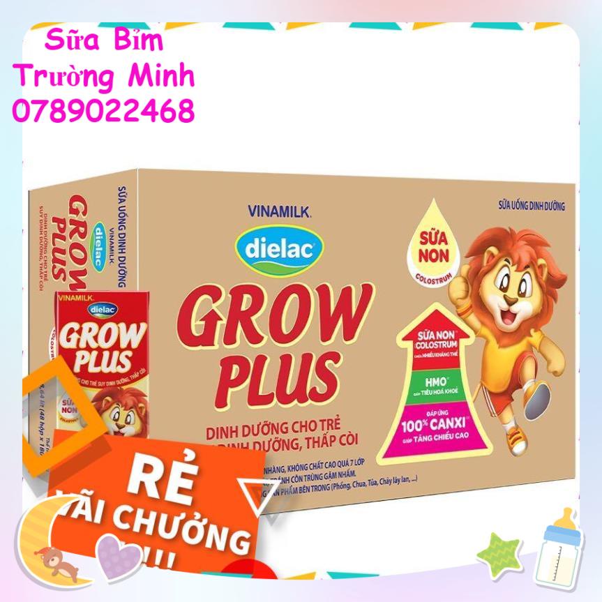 Thùng 48 Hộp Dielac Grow Plus (Sữa Non) 180ml