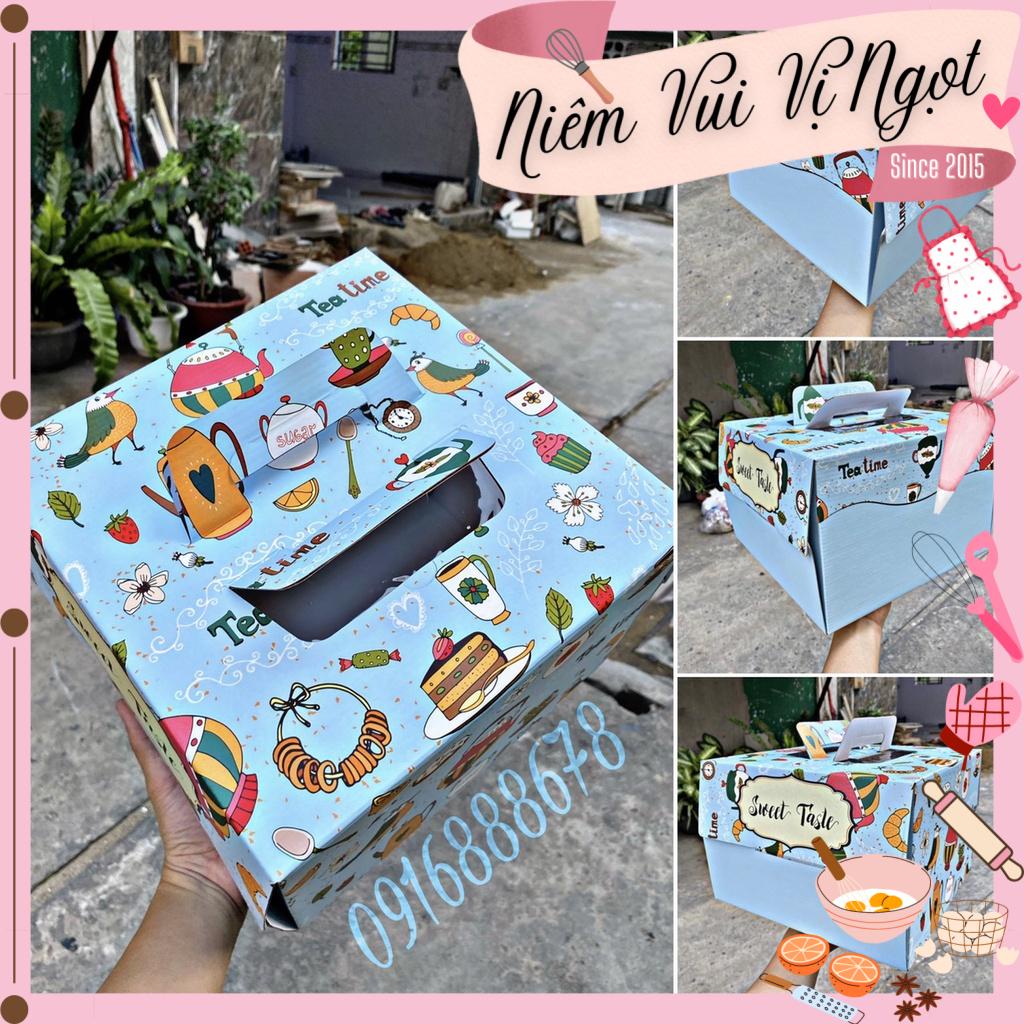 Hộp Bánh Kem, Hộp Sinh Nhật ~ Bánh Trà