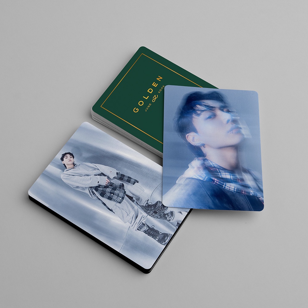 Jungkook Solo Album GOLDEN Photocard JUNGKOOK Me Myself & SEVEN Lomo Card Postcard