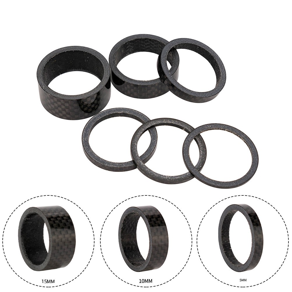 Vòng Đệm Phuộc Trước Bằng Sợi carbon Cho Xe Đạp ztto mtb