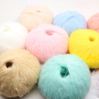 Cuộn len đan móc siêu mềm 25g