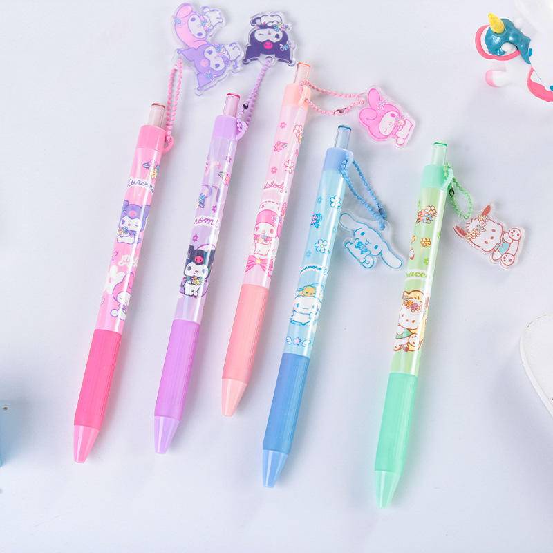 SANRIO 1 Bút Bi laser Hoạt Hình kuromi mymelody Dễ Thương