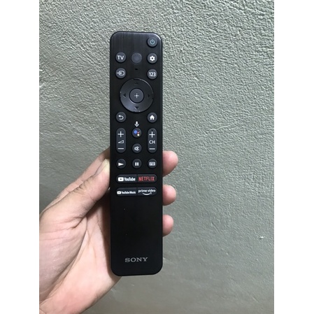 Điều khiển remote từ xa dùng cho tivi sony có giọng nói -  tx800p - hàng chính hãng - tặng kèm pin
