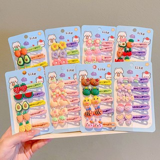 Set 5 kẹp tóc dễ thương cho bé gái