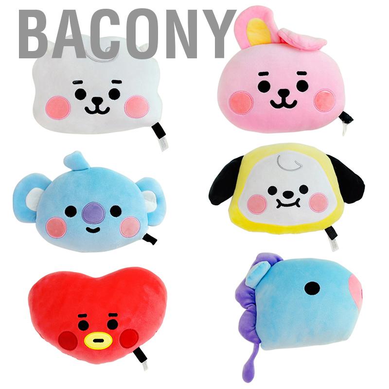 Bacony Car Neck Pillows Cute  Shaped Headrest Pressure Relief Support Cervical Protection Pillow