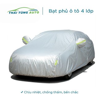 Bạt phủ ô tô 4 5 7 chỗ chống nóng nắng mưa cao cấp kia morning fadil vios mazda 2 3 cerato cx5 santafe fortuner