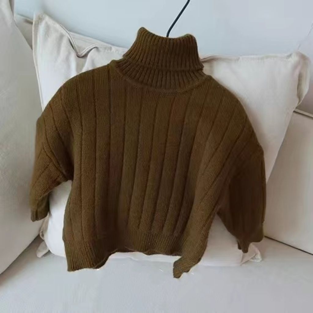 One Áo Sweater Lót Lông Cừu Dày Dặn Thời Trang Mùa Đông Cho Bé Trai Và Gái