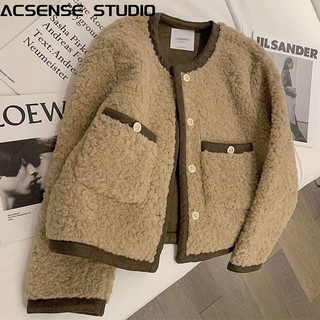 ACSENSE STUDIO áo_khoác áo_phao áo phao nữ  Sôi động Thông thường unique trendy WMF23B02M7 44Z231103