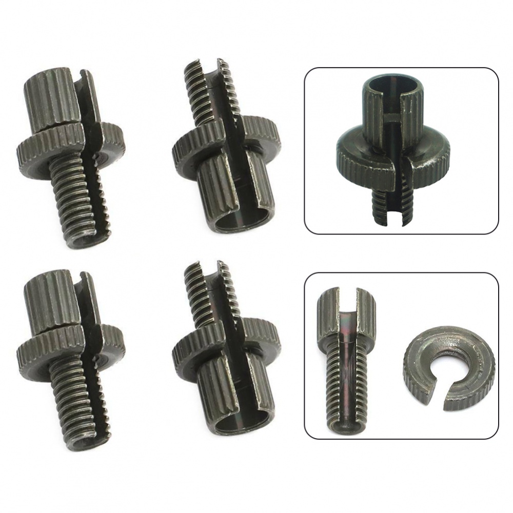 Bộ 4 Dây Cáp Phanh 8mm m8 Chất Lượng Cao Cho Xe Mô Tô