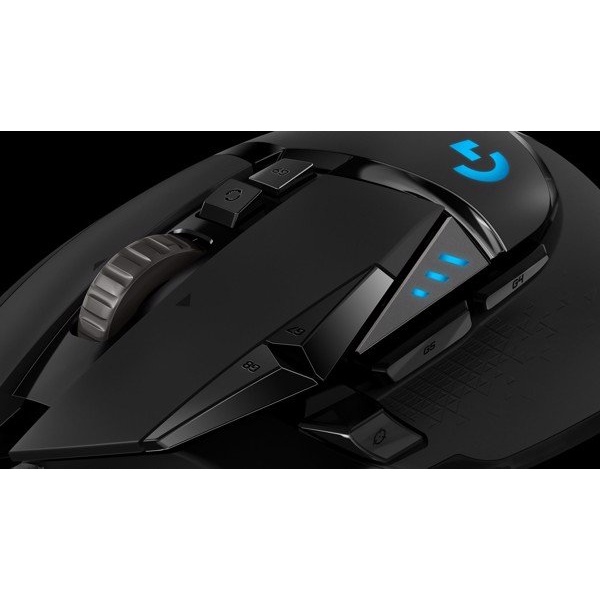 Chuột game có dây Logitech G502 Hero - Cảm biến Hero 25k, RGB, 11 nút lập trình