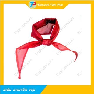 Khăn quàng đỏ học sinh có may viền- hàng loại 1