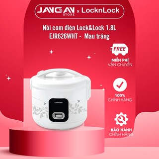 Nồi cơm điện, lock&lock ejr626 , 220v, 700w, 50hz, 1.8l, màu trắng
