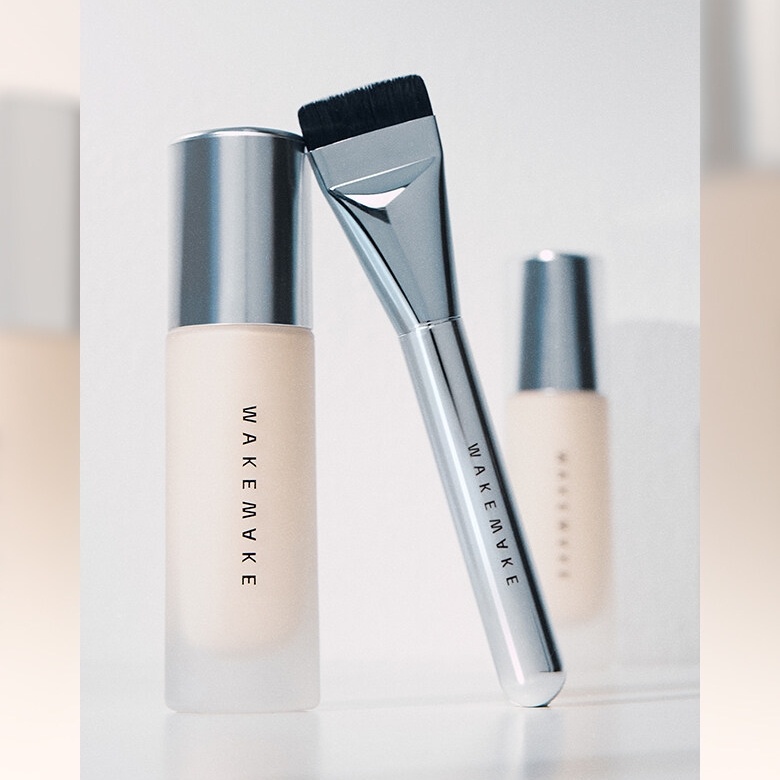 WAKEMAKE Spatula Wide Foundation Brush 1EA