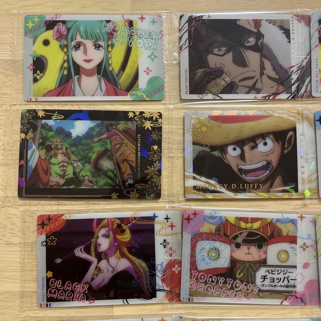 Pack bánh Itajaga thẻ nhân phẩm One Piece Wano Quốc chính hãng - card One Piece