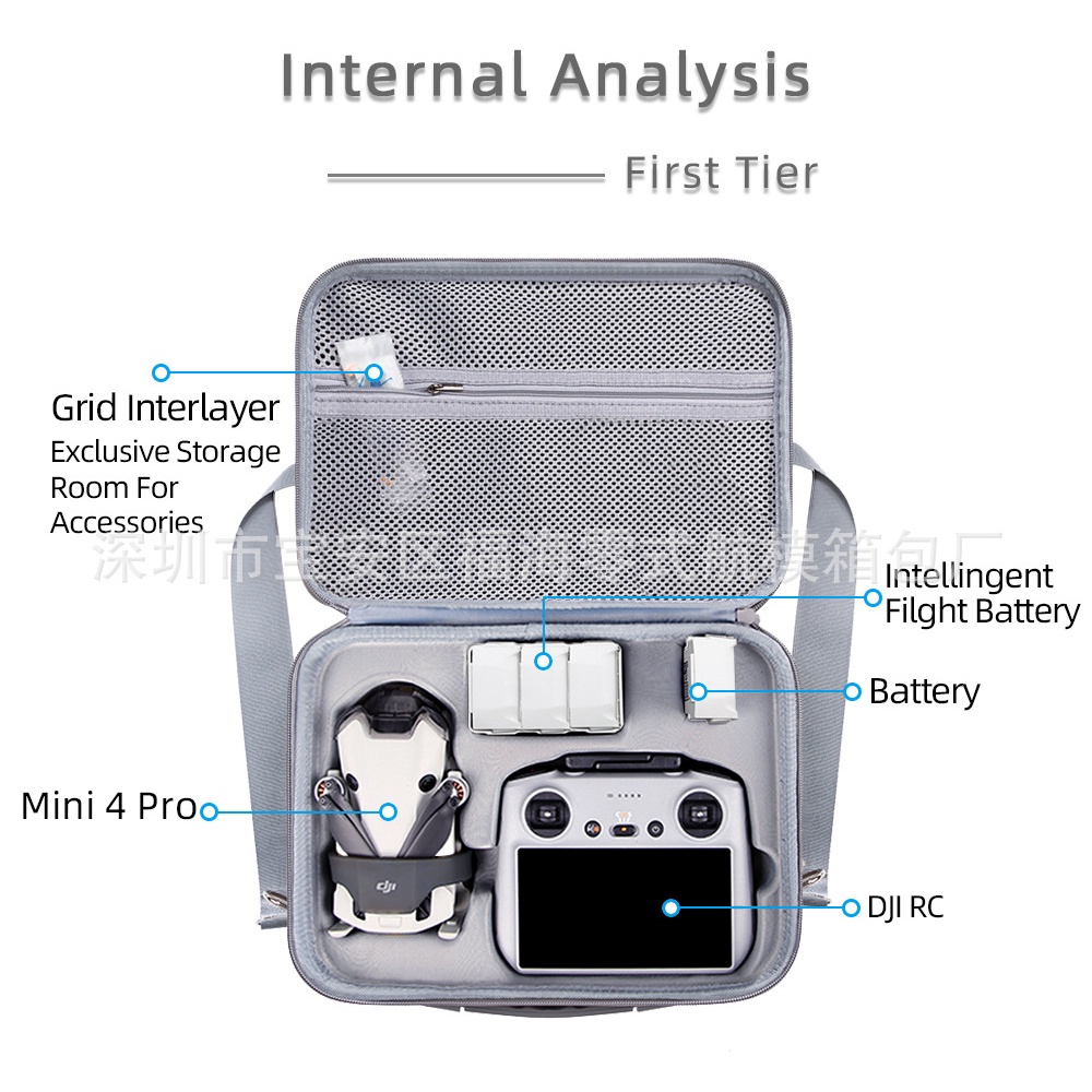 Phù Hợp Túi Đựng Bảo Vệ Cho dji mini 4 pro mini 4 pro mini4 pro changfei