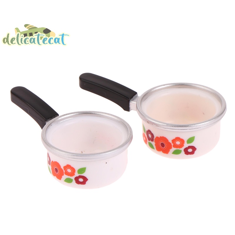 1 Mô Hình Nồi Chảo Mini Tỉ Lệ 1: 12 Trang Trí Nhà Búp Bê