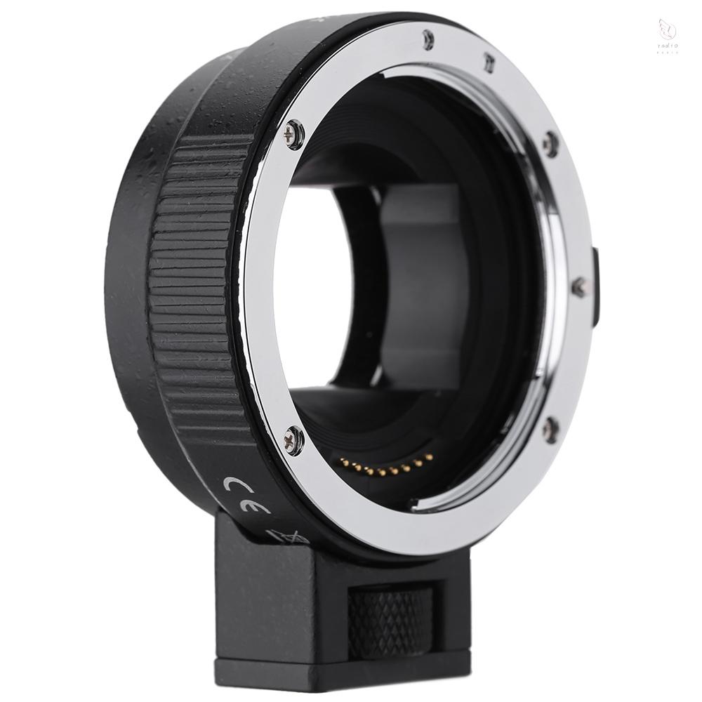 K&F CONCEPT Andoer Auto Focus AF EF-NEXII Adapter Ring for Canon EF EF-S Lens to use for  NEX E Mount 3/3N/5N/5R/7/A7/A7R/A7S/A5000/A5100/A6000 Full Frame