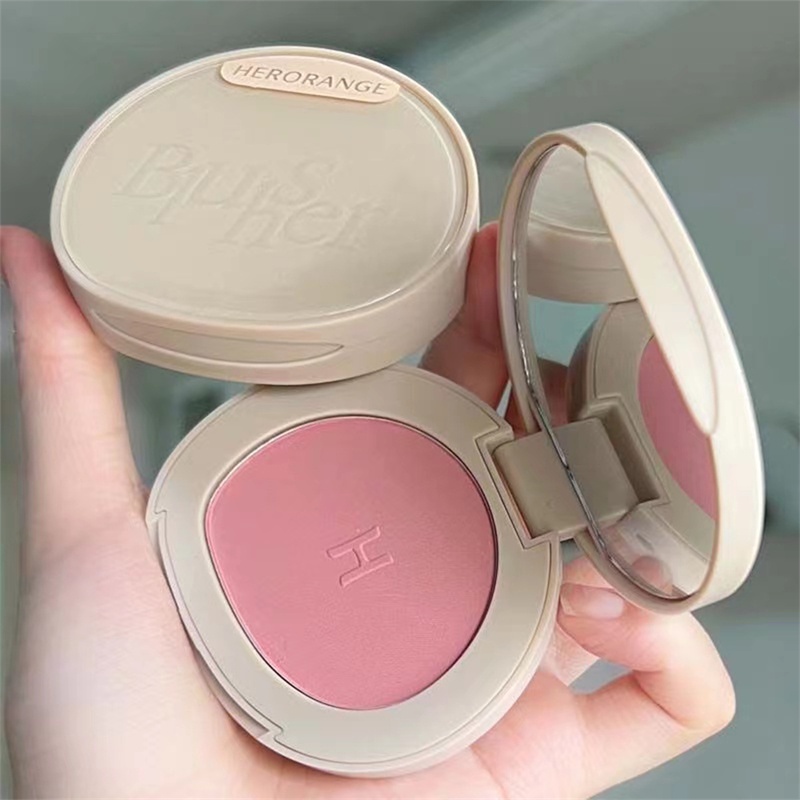 Phấn Má Hồng Đơn Sắc Với Kết Cấu Tinh Tế Dễ Trang Điểm Hàng Ngày Tự Nhiên Lâu Trôi Cho Người Mới Bắt Đầu