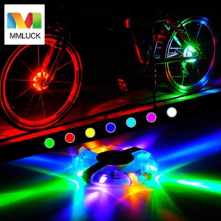  Mmluck Bánh Xe Đạp Có Đèn Nhiều Màu Có Thể Sạc Lại Cho Trẻ Em Và Người Lớn 