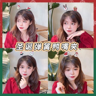Set 4 Kẹp Tóc Phong Cách Giáng Sinh Dễ Thương