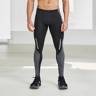 Exercise Workout Training Men's High Elastic Quick-Drying Compressed Pants Gym Running Tights Basketball Leggings Wf2G