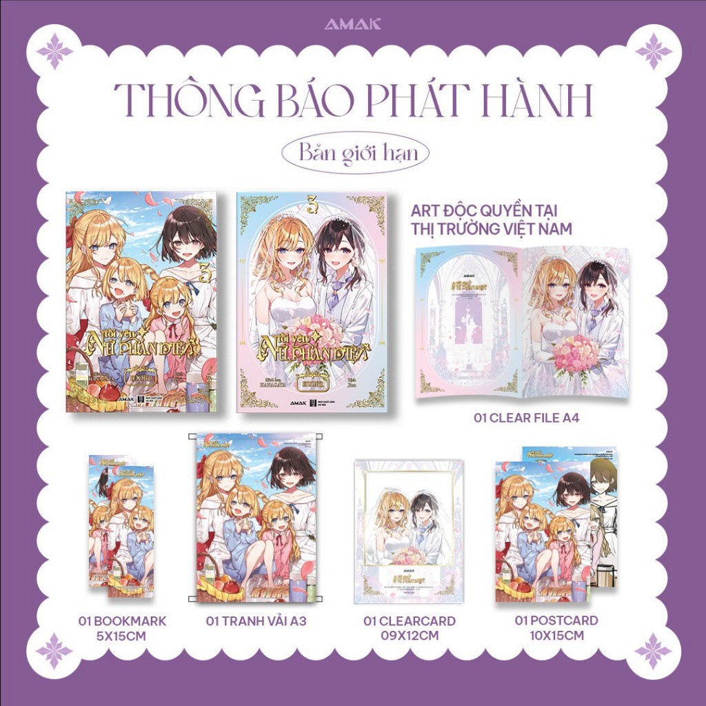 Sách Tôi yêu nữ phản diện tập 3 - Bản Quyền