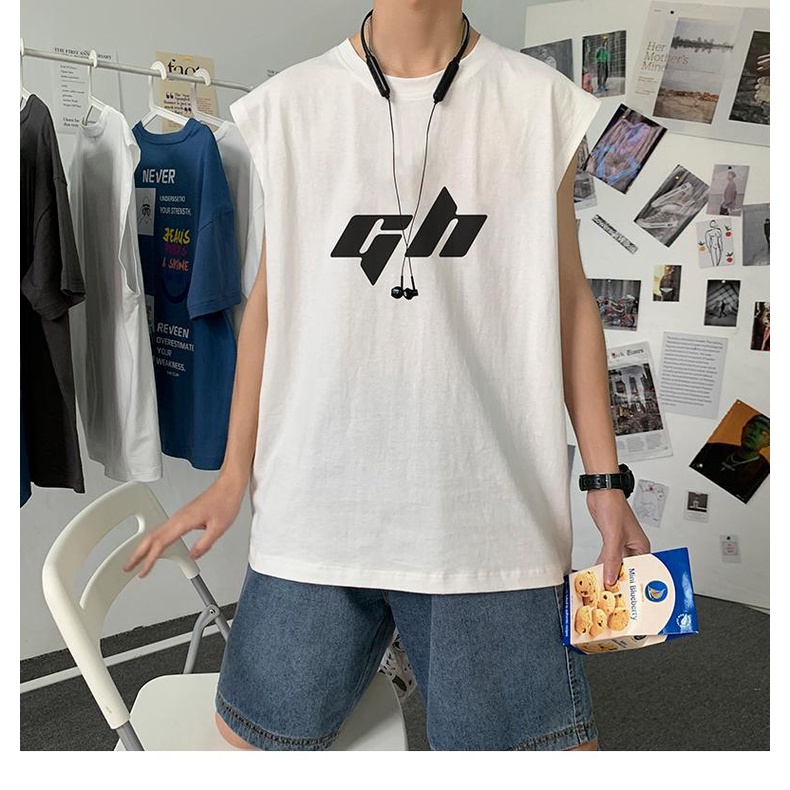 Áo Ba Lỗ Thể Thao Cổ Tròn Thời Trang Nam