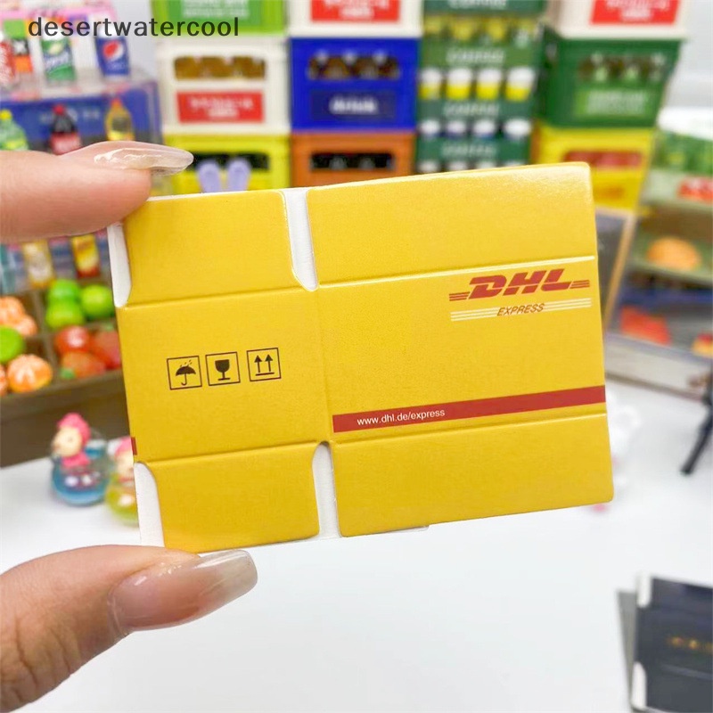 Dc Set 2 Hộp carton mini Trang Trí Nhà Búp Bê