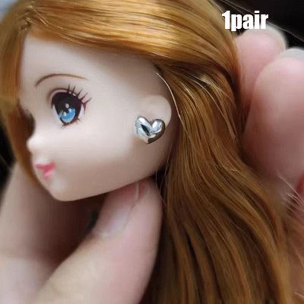 Giày Thể Thao Cao Gót Bằng Nhựa Dễ Thương diy Dành Cho Búp Bê 30cm 1 / 6