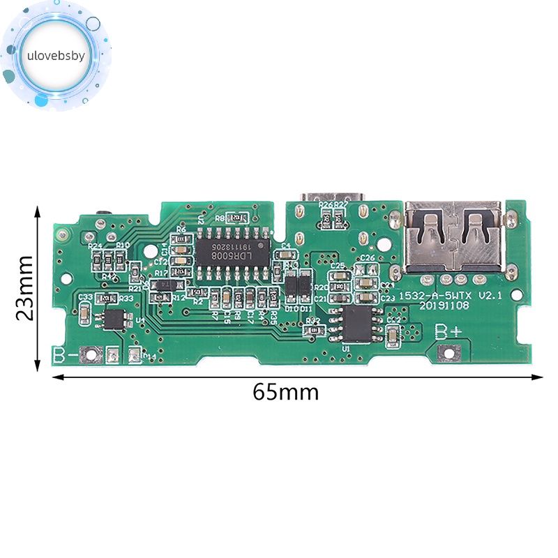 Bảng Mạch Tăng Áp ulovebsby 3.7v 18650 usb 5v Chất Lượng Cao vn