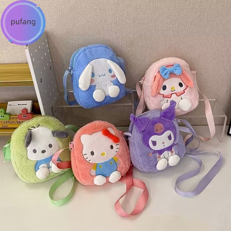 SANRIO Búp Bê Đồ Chơi Nhồi Bông Ba Lô Nhỏ Cá Nhân Hóa Quà Tặng Sinh Nhật Giáng Sinh vn