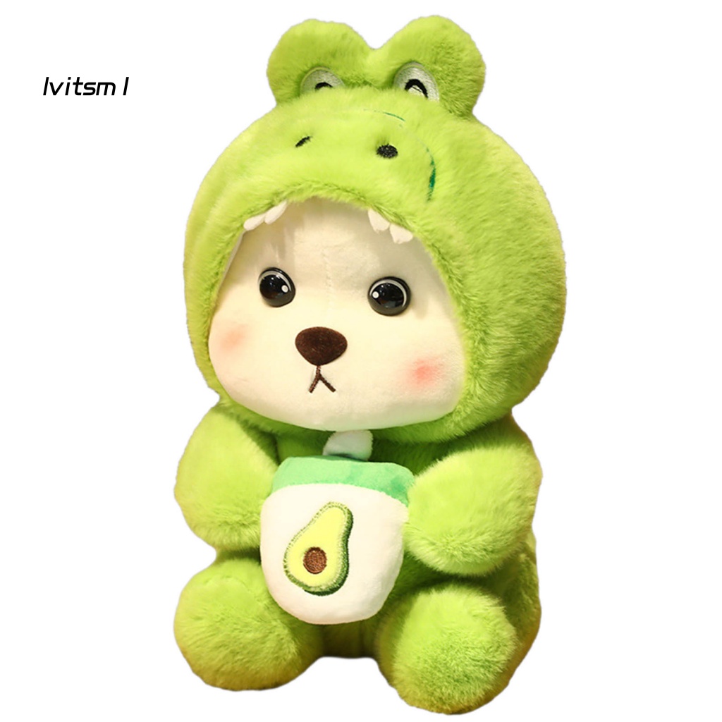 Búp Bê Gấu Trúc / Heo / Cá Sấu Nhồi Bông Mềm Mại Đáng Yêu Trang Trí Giường Ngủ / Làm Quà Tặng Giáng