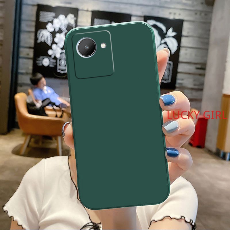 Ốp lưng Realme C30 Ốp lưng Realme C30S Ốp Điện Thoại Màu Trơn Cho realme c30 c30s realme c30 su