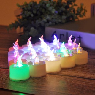 Đèn LED Nến Điện Tử Không Lửa Chạy Bằng Pin E3N6