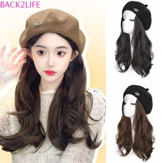 Back2life Tóc Giả Nối Dài Không Đường May Xoăn Tàng Hình Thời Trang Thu Đông Cho Nữ