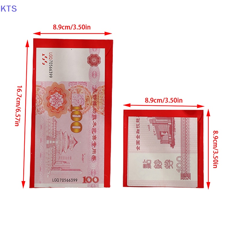 Set 6 Bao Lì Xì Hình Rồng Dễ Thương Cho Năm Mới 2024