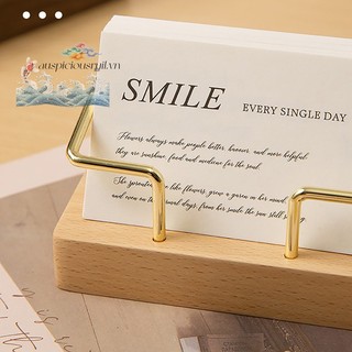 Auspiciousrui1 giá đỡ thẻ ghi nhớ để bàn văn phòng tiện lợi